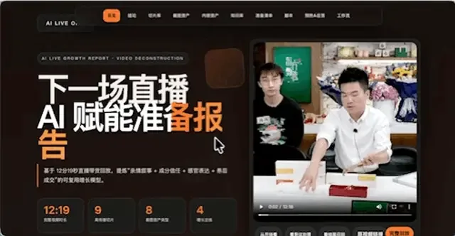 分析拆解直播切片（头部主播带货增长模型）